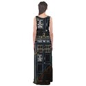 Tardis Doctor Who Magic Travel Macine Fantasy Empire Waist Maxi Dress View2