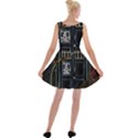 Tardis Doctor Who Magic Travel Macine Fantasy Velvet Skater Dress View2