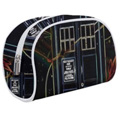 Tardis Doctor Who Magic Travel Macine Fantasy Make Up Case (medium) by Cendanart