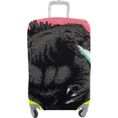 Godzilla Vintage Wave Luggage Cover (large) by Cendanart