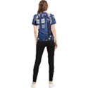 Bad Wolf Tardis Doctor Who Women s Short Sleeve Rash Guard View2