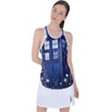 Bad Wolf Tardis Doctor Who Racer Back Mesh Tank Top View1