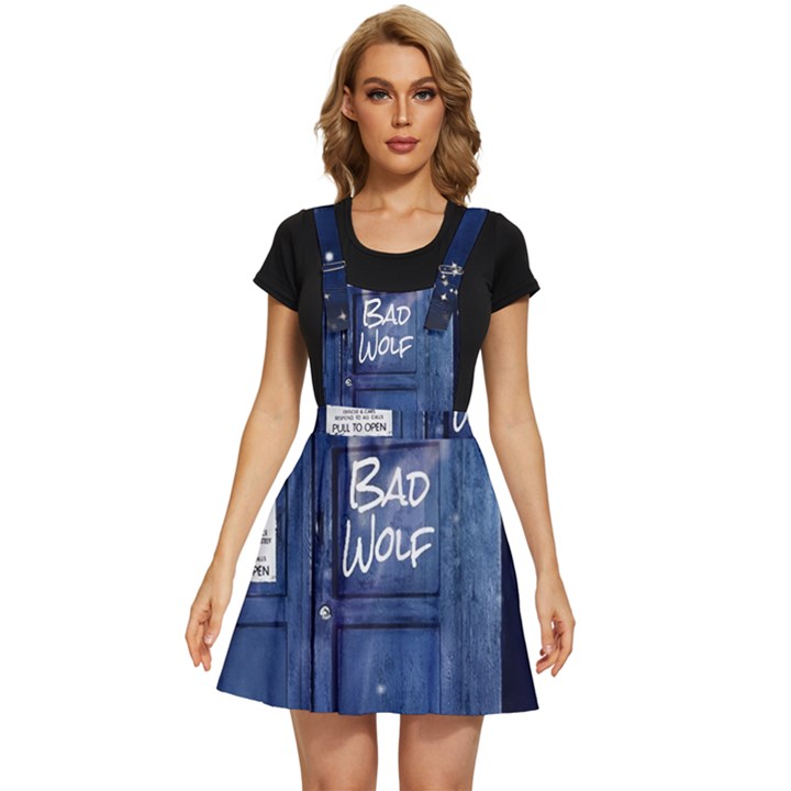 Bad Wolf Tardis Doctor Who Apron Dress