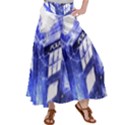 Tardis Doctor Who Blue Travel Machine Women s Satin Palazzo Pants View1