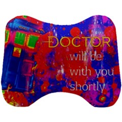 Doctor Who Dr Who Tardis Head Support Cushion