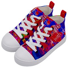 Doctor Who Dr Who Tardis Kids  Mid-top Canvas Sneakers