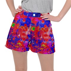 Doctor Who Dr Who Tardis Women s Ripstop Shorts