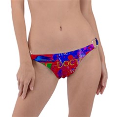 Doctor Who Dr Who Tardis Ring Detail Bikini Bottoms