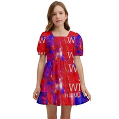 Doctor Who Dr Who Tardis Kids  Short Sleeve Dolly Dress