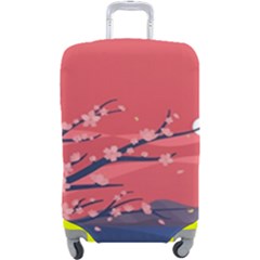 Illustration Minimal Minimalist Scenery Minimalist Japanese Art Luggage Cover (large) by Bedest