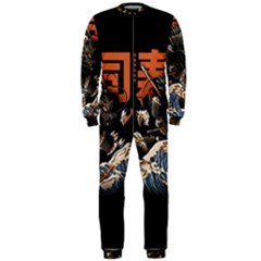 Sushi Dragon Japanese Onepiece Jumpsuit (men) by Bedest