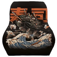 Sushi Dragon Japanese Car Seat Back Cushion  by Bedest