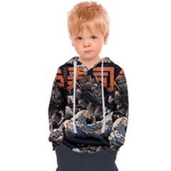 Sushi Dragon Japanese Kids  Overhead Hoodie by Bedest