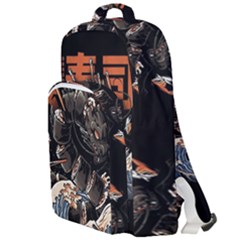 Sushi Dragon Japanese Double Compartment Backpack by Bedest