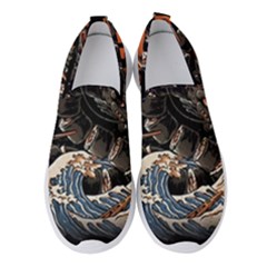 Sushi Dragon Japanese Women s Slip On Sneakers by Bedest