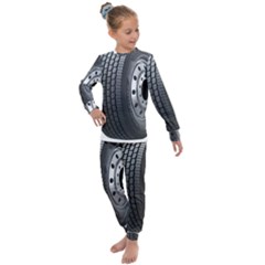 Tire Kids  Long Sleeve Set  by Ket1n9