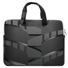 Tire Macbook Pro 13  Double Pocket Laptop Bag by Ket1n9