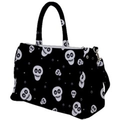 Skull Pattern Duffel Travel Bag by Ket1n9