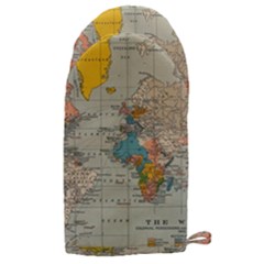 Vintage World Map Microwave Oven Glove by Ket1n9