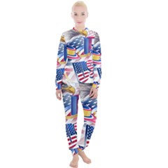 United States Of America Usa  Images Independence Day Women s Lounge Set by Ket1n9