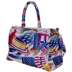 United States Of America Usa  Images Independence Day Duffel Travel Bag by Ket1n9