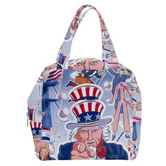 Independence Day United States Of America Boxy Hand Bag by Ket1n9