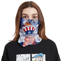 Independence Day United States Of America Face Covering Bandana (two Sides) by Ket1n9