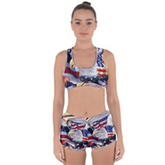 United States Of America Images Independence Day Racerback Boyleg Bikini Set by Ket1n9