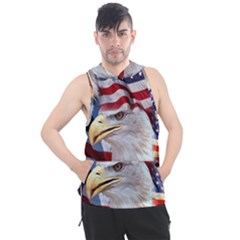 United States Of America Images Independence Day Men s Sleeveless Hoodie by Ket1n9