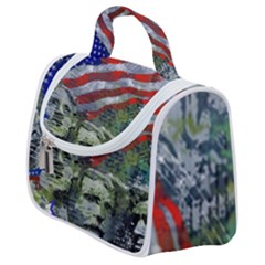 Usa United States Of America Images Independence Day Satchel Handbag by Ket1n9