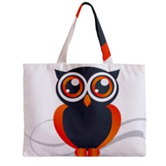 Owl Logo Zipper Mini Tote Bag by Ket1n9