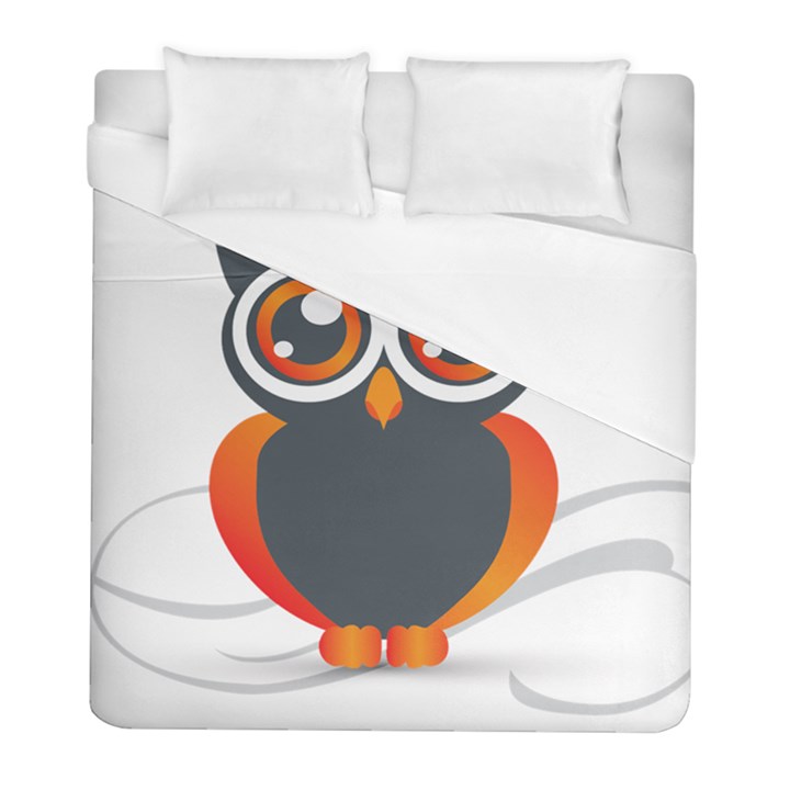 Owl Logo Duvet Cover (Full/ Double Size)