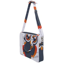 Owl Logo Cross Body Office Bag by Ket1n9