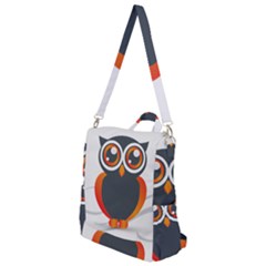 Owl Logo Crossbody Backpack by Ket1n9