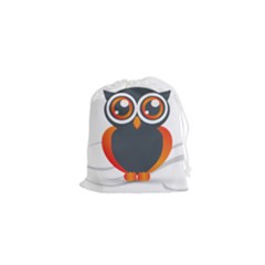 Owl Logo Drawstring Pouch (xs) by Ket1n9