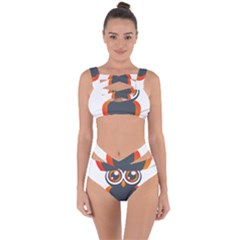 Owl Logo Bandaged Up Bikini Set  by Ket1n9