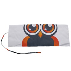 Owl Logo Roll Up Canvas Pencil Holder (s) by Ket1n9