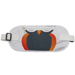 Owl Logo Rounded Waist Pouch by Ket1n9