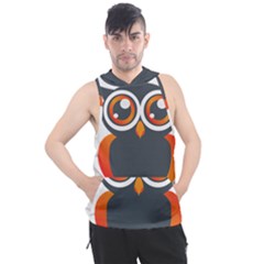 Owl Logo Men s Sleeveless Hoodie by Ket1n9