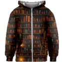 Books Library Kids  Zipper Hoodie Without Drawstring View1