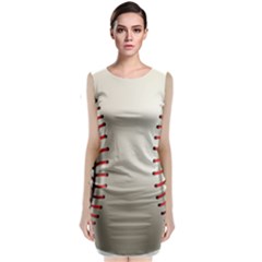 Baseball Classic Sleeveless Midi Dress by Ket1n9