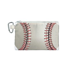 Baseball Canvas Cosmetic Bag (small) by Ket1n9