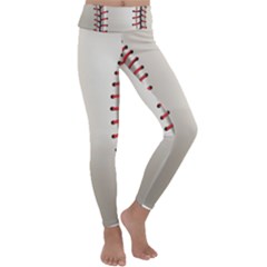 Baseball Kids  Lightweight Velour Classic Yoga Leggings by Ket1n9