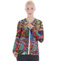 Art Color Dark Detail Monsters Psychedelic Casual Zip Up Jacket View1