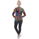 Art Color Dark Detail Monsters Psychedelic Casual Zip Up Jacket View2