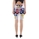 Racked Billiard Pool Balls Yoga Cropped Leggings View2