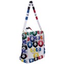 Racked Billiard Pool Balls Crossbody Backpack View2