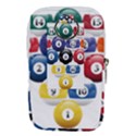 Racked Billiard Pool Balls Waist Pouch (Large) View2