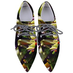 Bright Peppers Pointed Oxford Shoes by Ket1n9