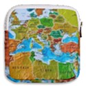 World Map Mini Square Pouch View2